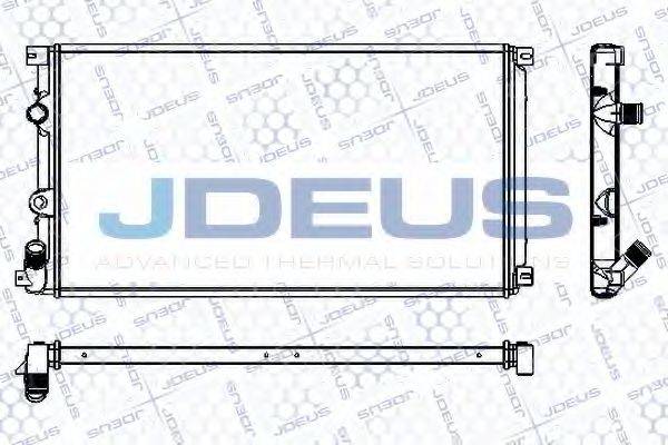 JDEUS RA0230730 Радіатор, охолодження двигуна