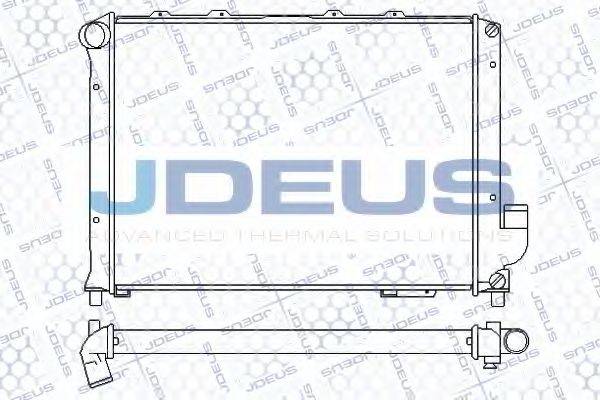 JDEUS 000M15 Радіатор, охолодження двигуна