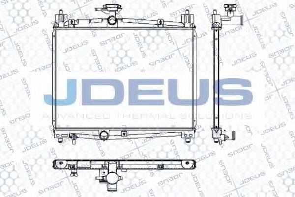 JDEUS RA0280070 Радіатор, охолодження двигуна