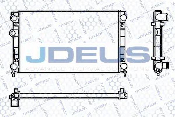 JDEUS RA0300360 Радіатор, охолодження двигуна