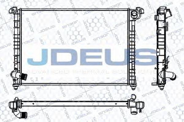 JDEUS RA0700010 Радіатор, охолодження двигуна