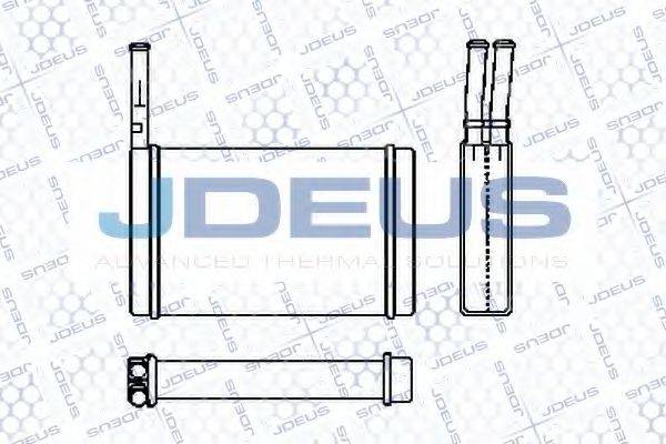 JDEUS RA2120190 Теплообмінник, опалення салону