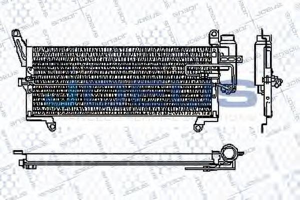 JDEUS RA7110360 Конденсатор, кондиціонер