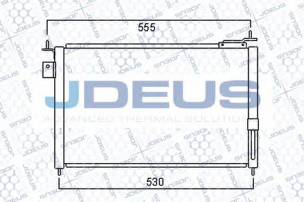 JDEUS 713M26 Конденсатор, кондиціонер