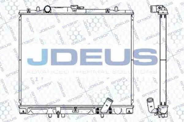 JDEUS 018M36 Радіатор, охолодження двигуна