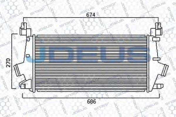 JDEUS 820M75A Інтеркулер