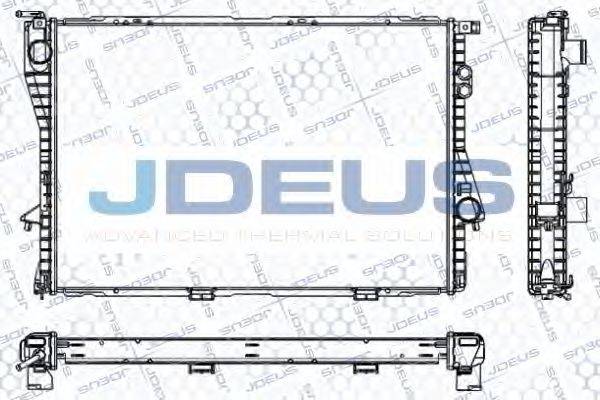 JDEUS RA0050521 Радіатор, охолодження двигуна