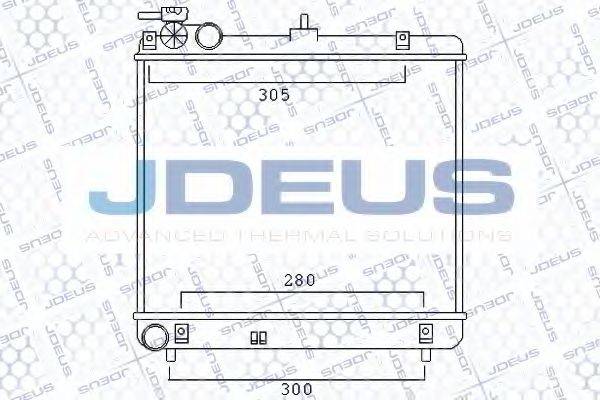 JDEUS 054M40 Радіатор, охолодження двигуна