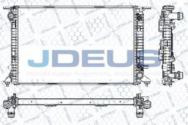 JDEUS RA0010460 Радіатор, охолодження двигуна