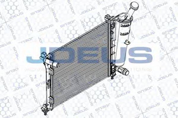 JDEUS RA0111360 Радіатор, охолодження двигуна