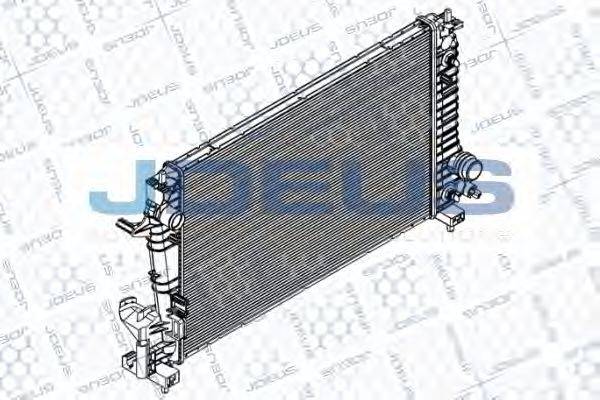 JDEUS RA0560040 Радіатор, охолодження двигуна