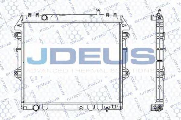 JDEUS 028M45 Радіатор, охолодження двигуна