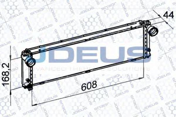 JDEUS 043M12 Радіатор, охолодження двигуна