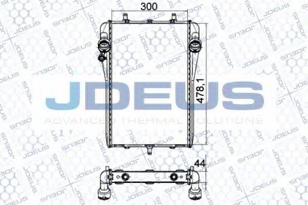 JDEUS 043M13 Радіатор, охолодження двигуна