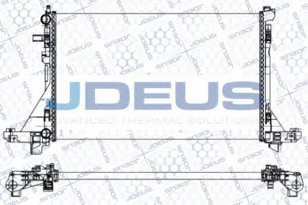 JDEUS 023M30 Радіатор, охолодження двигуна