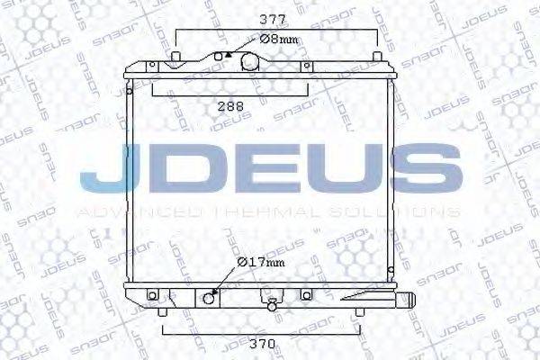 JDEUS 042M28 Радіатор, охолодження двигуна