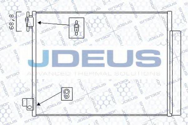 JDEUS 723M95 Конденсатор, кондиціонер