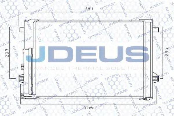 JDEUS 717M86 Конденсатор, кондиціонер