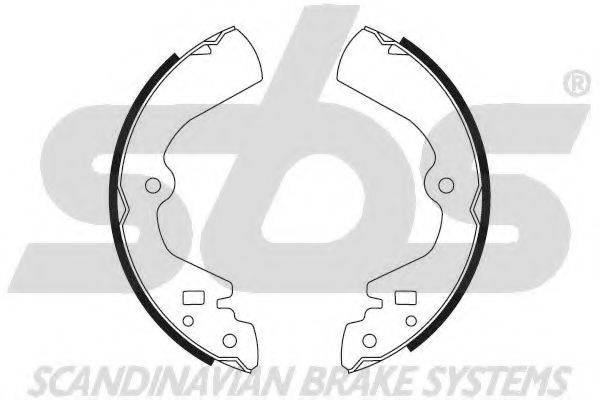 SBS 18492722464 Комплект гальмівних колодок