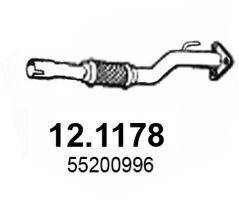 ASSO 121178 Труба вихлопного газу