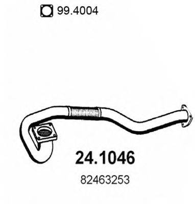 ASSO 241046 Труба вихлопного газу