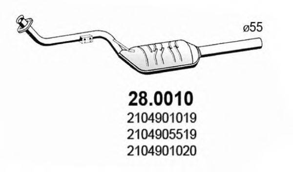 ASSO 280010 Каталізатор