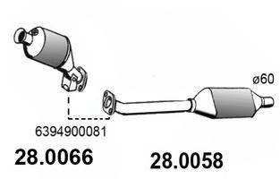 ASSO 280058 Каталізатор