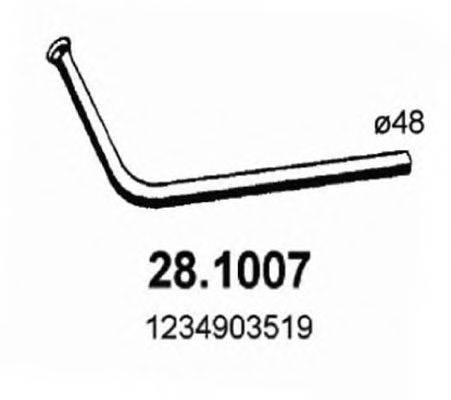 ASSO 281007 Труба вихлопного газу