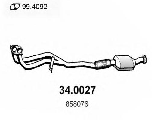 ASSO 340027 Каталізатор