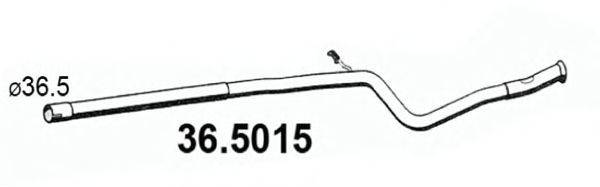 ASSO 365015 Труба вихлопного газу