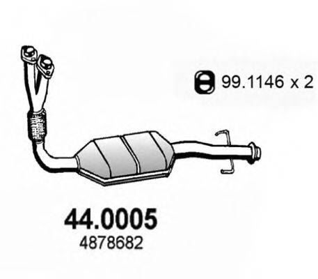 ASSO 440005 Каталізатор