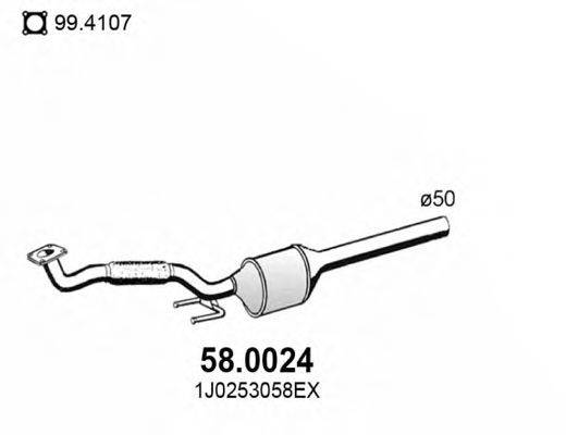 ASSO 580024 Каталізатор