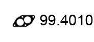 ASSO 994010 Прокладка, труба вихлопного газу