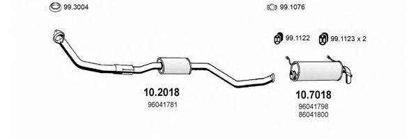 ASSO ART0510 Система випуску ОГ