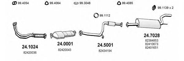 ASSO ART1264 Система випуску ОГ