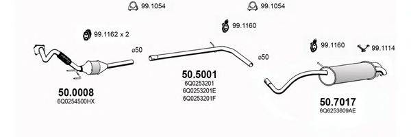 ASSO ART2926 Система випуску ОГ