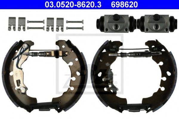 ATE 03052086203 Комплект гальмівних колодок