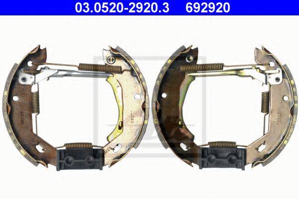 ATE 03052029203 Комплект гальмівних колодок