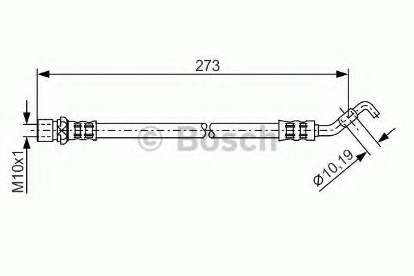 BOSCH 1987476270 Гальмівний шланг