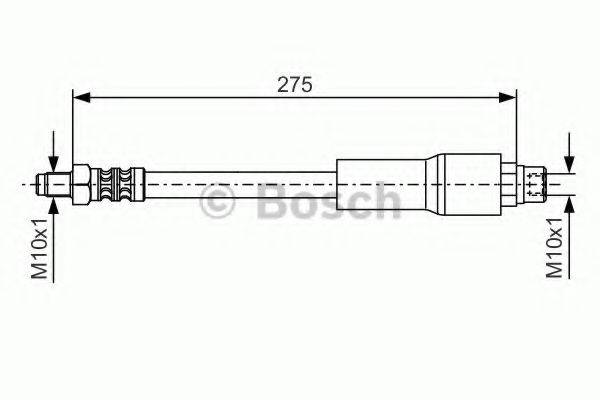 BOSCH 1987476649 Гальмівний шланг