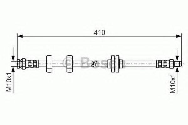 BOSCH 1987476749 Гальмівний шланг