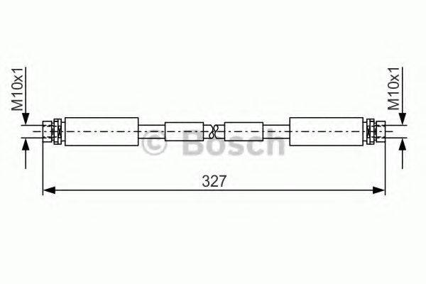 BOSCH 1987476856 Гальмівний шланг