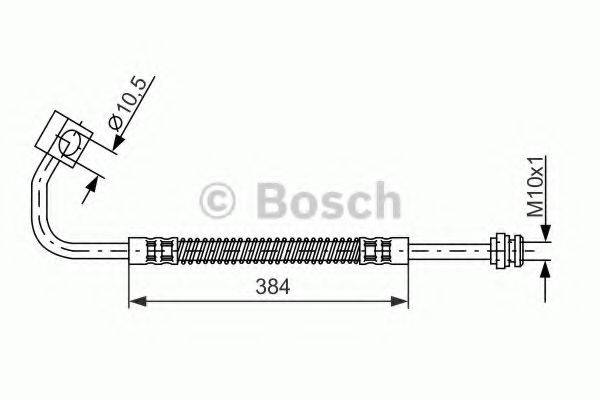 BOSCH 1987476983 Гальмівний шланг