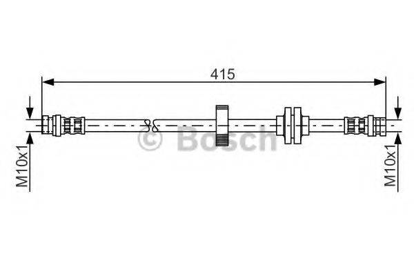 BOSCH 1987476999 Гальмівний шланг