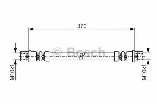 BOSCH 1987481003 Гальмівний шланг