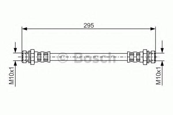 BOSCH 1987481039 Гальмівний шланг