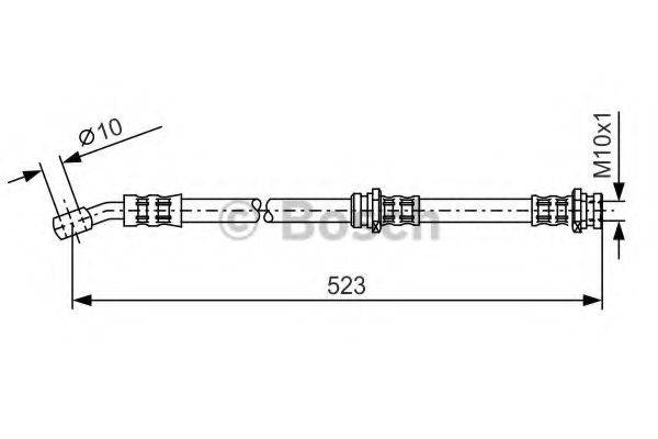 BOSCH 1987481099 Гальмівний шланг