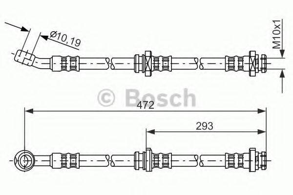 BOSCH 1987481148 Гальмівний шланг