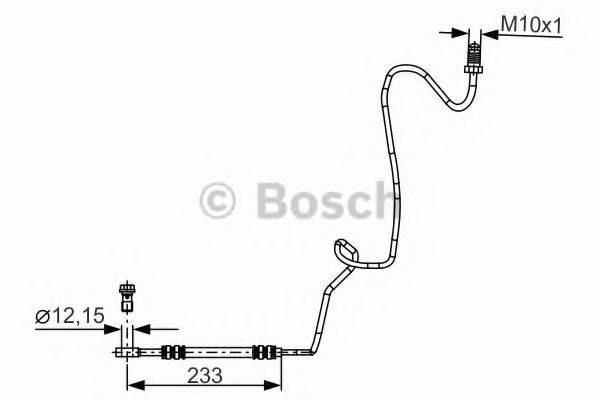 BOSCH 1987481339 Гальмівний шланг