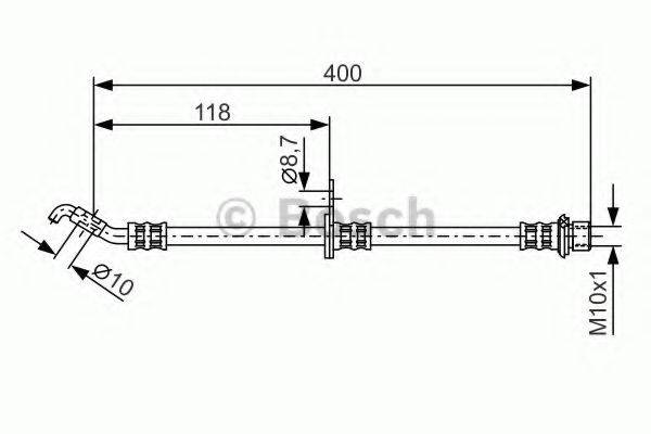 BOSCH 1987481363 Гальмівний шланг